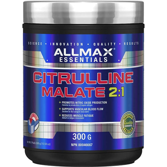 ALLMAX Nutrition - 2:1 Citrulline+ Malate - 300 Gram, 300-Gram - Available at All In One Marketplace Canada