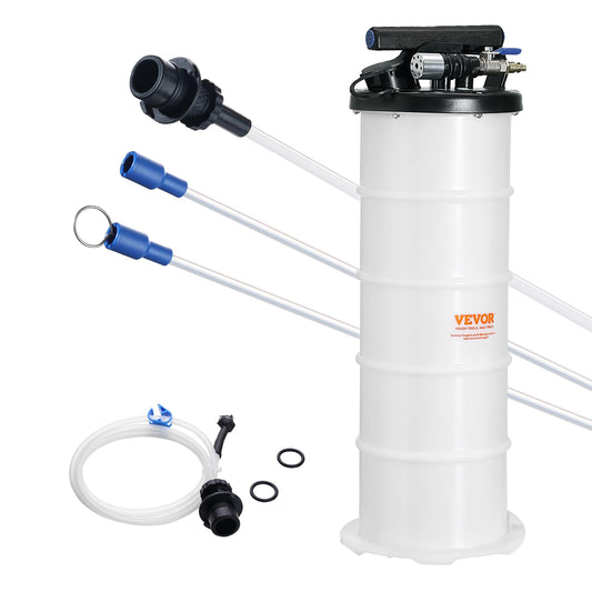 VEVOR Fluid Extractor, 1.74 Gallons (6.5 Liters), Pneumatic/Manual Oil Changer Vacuum Fluid Extractor with Dipstick and Suction Hose, Oil Extractor Change Pump for Automotive Fluids Vacuum Evacuation 🍁 All In One Marketplace Canada