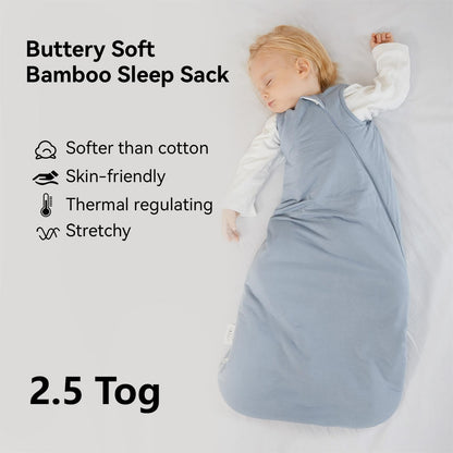 BubblePanda Bamboo Sleep Sack 2t-3t 2.5 Tog Soft Toddler Winter Warms 🍁 All In One Marketplace Canada