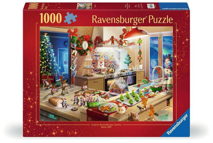 Ravensburger Merry Mischief 1000 Piece Holiday Jigsaw Puzzle for Adults - 12000718 - Handcrafted Tooling, Made in Germany, Every Piece Fits Together Perfectly 🍁 All In One Marketplace Canada