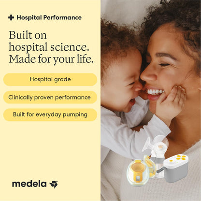 Medela NEW Pump In Style Pro+ Pump Your Way Breast Pump Bundle, Wearable and Traditional Pumping, Clinically Proven Hospital-efficiency, Double Electric Pump