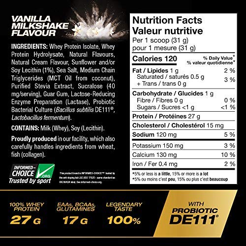 PVL ISO Gold – Grass Fed Premium Whey Protein Isolate (908g, Vanilla)