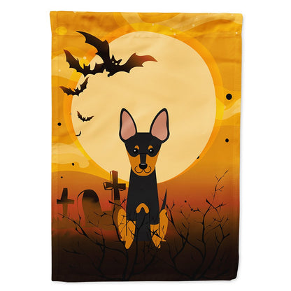 Drapeau de maison en toile Caroline's Treasures BB4375CHF Halloween English Toy Terrier, grand modèle, multicolore
