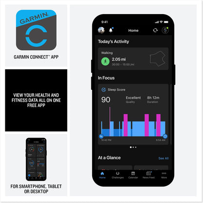 Garmin Venu® 4, 41mm, Advanced Health and Fitness GPS Smartwatch, Bright and Colorful Display, Built-in Flashlight, 10 Days of Battery Life, Lunar Gold with Bone Silicone Band 🍁 All In One Marketplace Canada