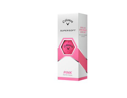 Callaway Golf Supersoft Golf Balls (2023, Pink)