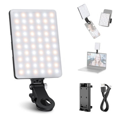 NEEWER Basics NL-60AI Selfie Light for Phone with Front & Back Clip