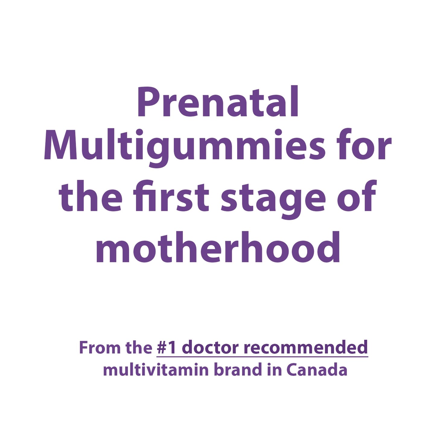 Centrum Prenatal Multigummies with DHA and Folic Acid, Postpartum Multivitamin and Mineral Supplement, 60 count, 30 day supply. - Available at All In One Marketplace Canada