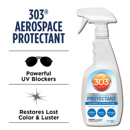 303 Aerospace Protectant - Provides Superior UV Protection, Helps Prevent Fading and Cracking, Repels Dust, Lint, and Staining, Restores Lost Color and Luster, 32oz (30313CSR) Packaging May Vary 🍁 All In One Marketplace Canada