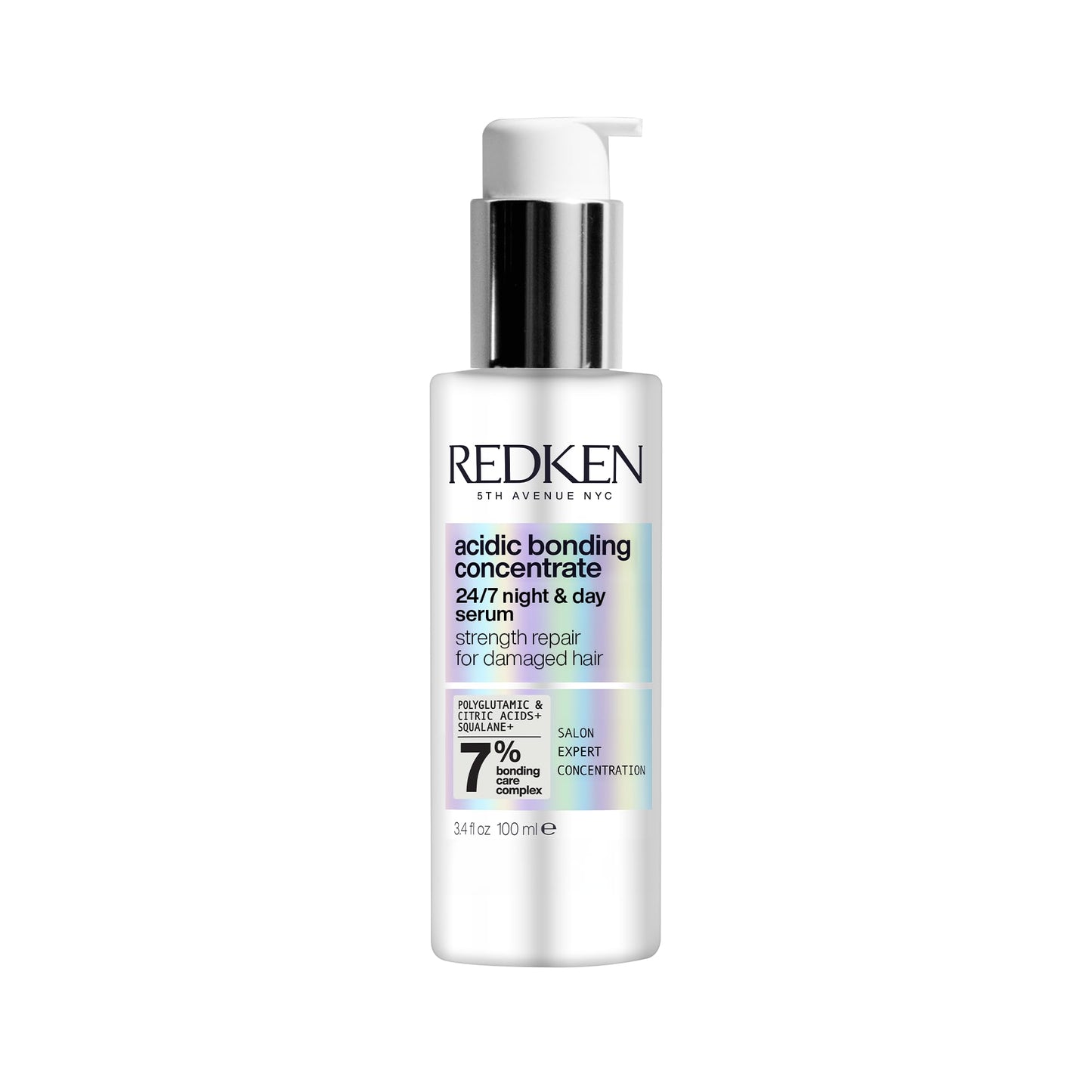 Redken Acidic Bonding Concentrate Hair Serum for Damaged Hair, Treatment for damaged processed, with Citric Acid, 100mL - Available at All In One Marketplace Canada