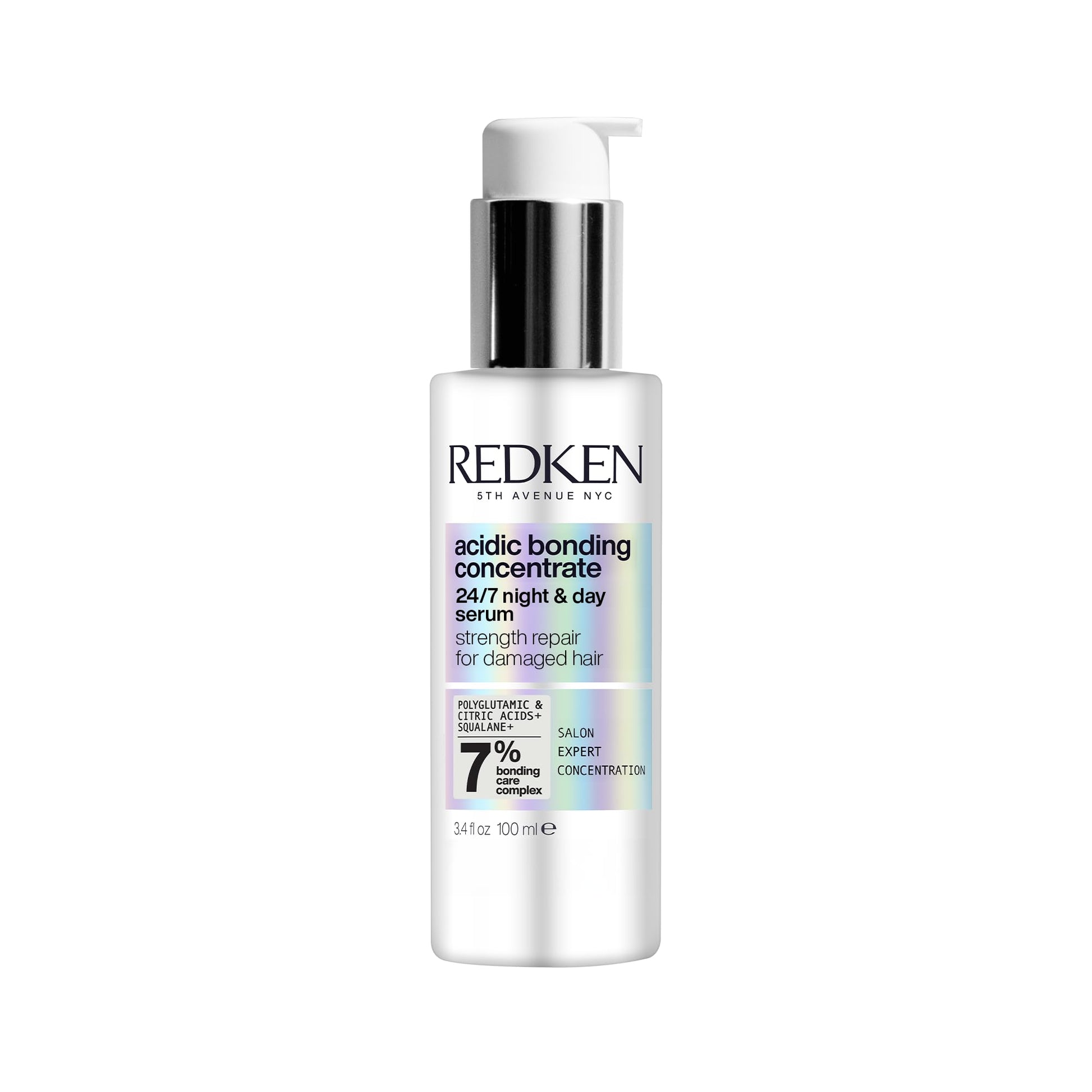 Redken Acidic Bonding Concentrate Hair Serum for Damaged Hair, Treatment for damaged processed, with Citric Acid, 100mL - Available at All In One Marketplace Canada
