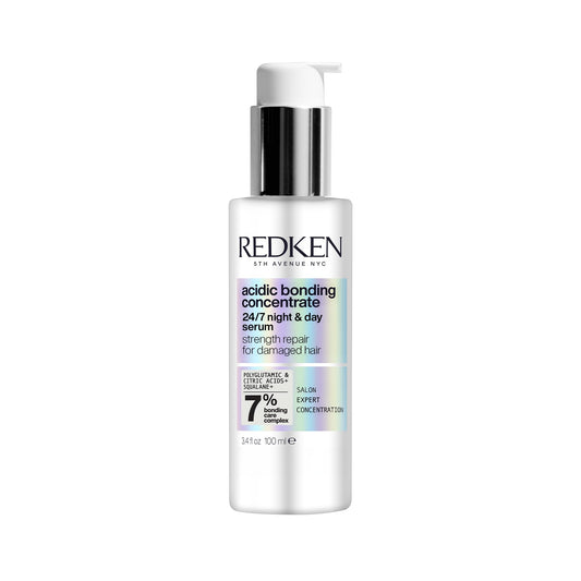 Redken Acidic Bonding Concentrate Hair Serum for Damaged Hair, Treatment for damaged processed, with Citric Acid, 100mL - Available at All In One Marketplace Canada