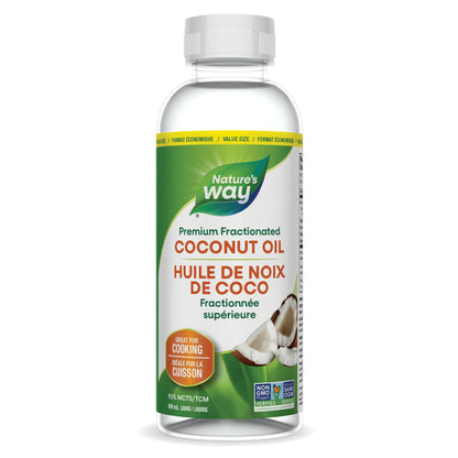 Nature's Way Premium Coconut Oil, Great for Cooking, Liquid, 600 ml Nature's Way