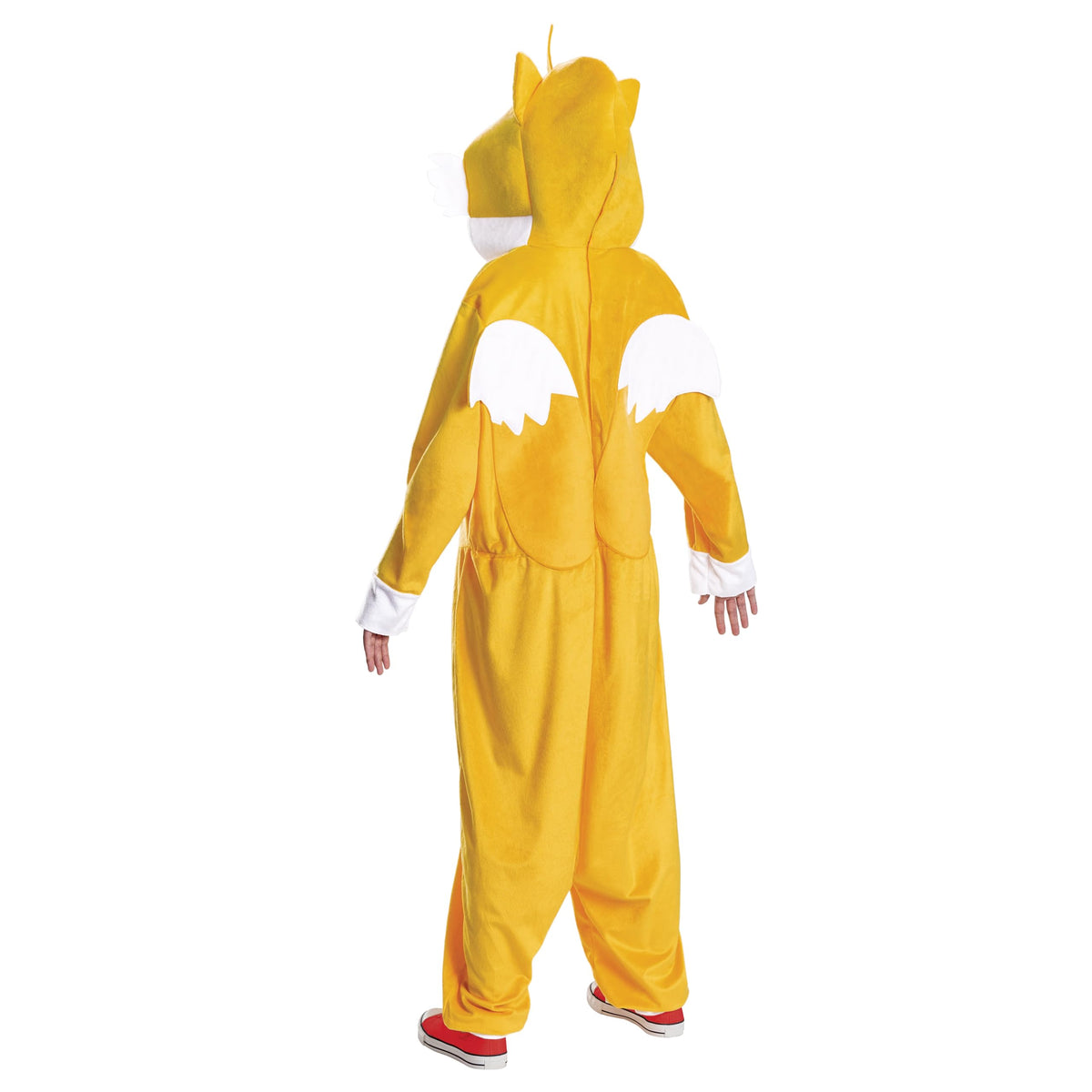 Disguise Sonic Tails Adult Costume, Official Sonic Movie 3 Halloween Costume with Headpiece, Adult Size L/XL