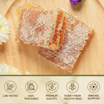 ONEROOT Raw Wildflower Honey | Unpasteurized Boreal Forest Variety | Creamed, Canadian-Farmed & Bottled | Single-Source Pure, Raw & Unfiltered (1kg)