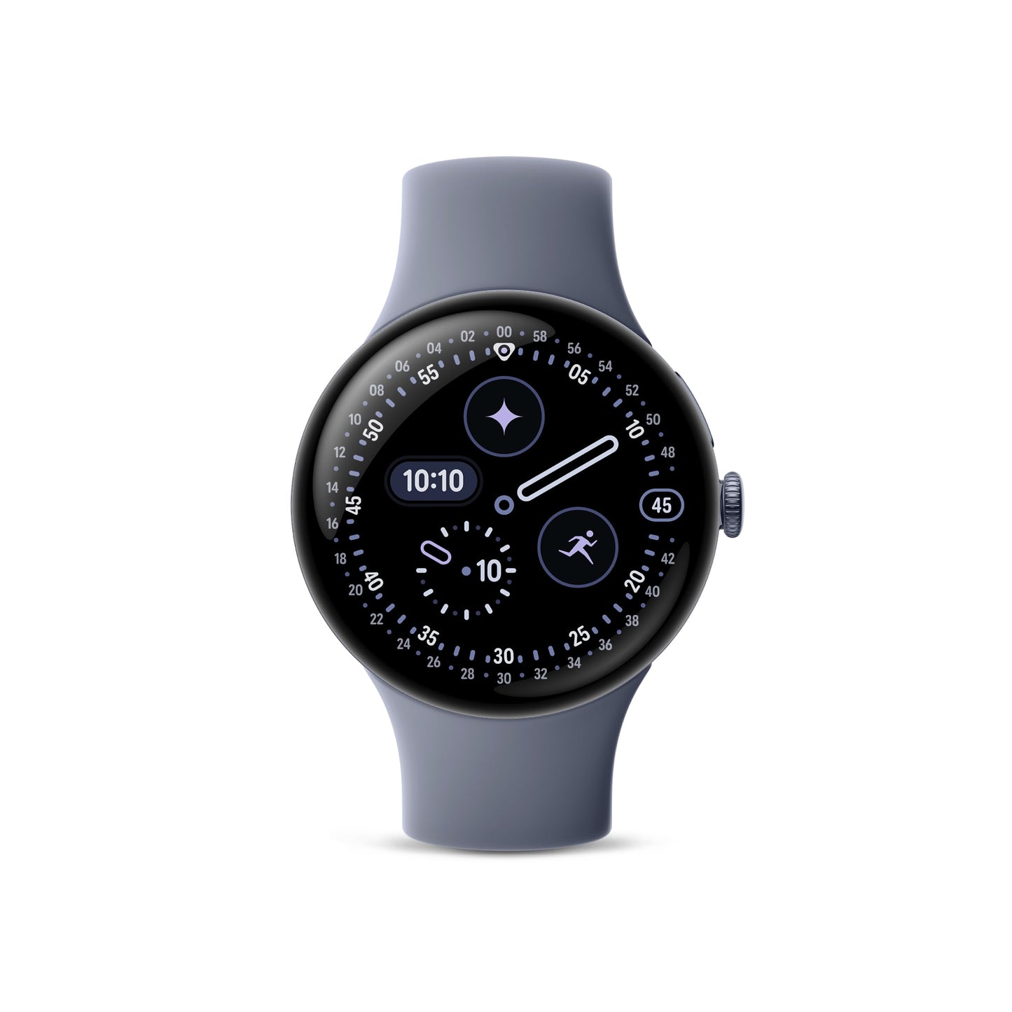 Google Pixel Watch 4 (45mm) - Satin Moonstone Case - Moonstone Band - Wi-Fi Google