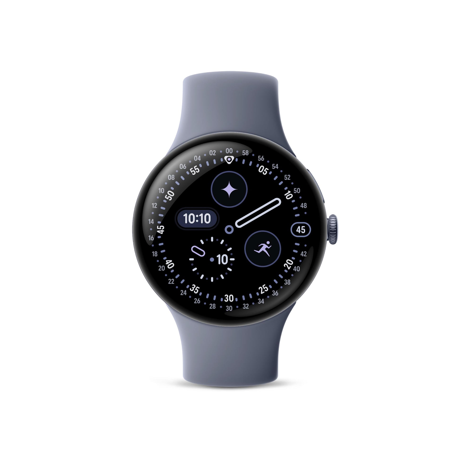 Google Pixel Watch 4 (45mm) - Satin Moonstone Case - Moonstone Band - Wi-Fi Google