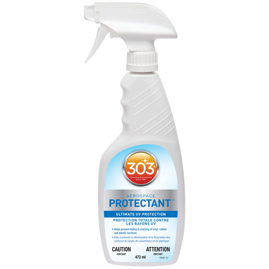 303 Products Aerospace Protectant Spray, UV Protection, Repels Dust, Dirt, & Staining, Matte Finish, Restores Like-New Appearance, Outdoor Cleaning Supplies 437mL (130340)