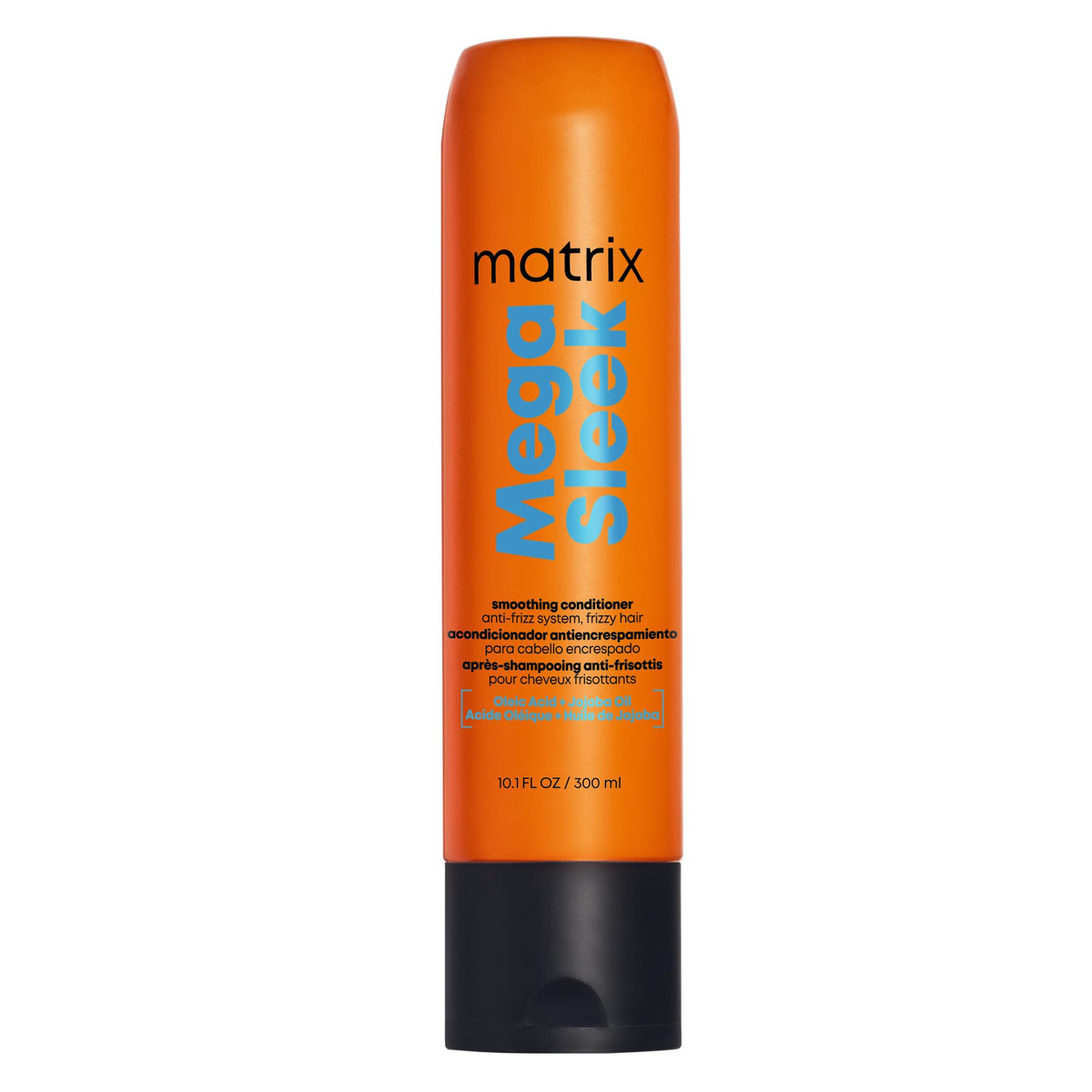 Matrix Mega Sleek Anti-Frizz Conditioner - 96H Frizz Control, 12x Smoother Hair, and Lasting Hydration, 10.1 Fl Oz