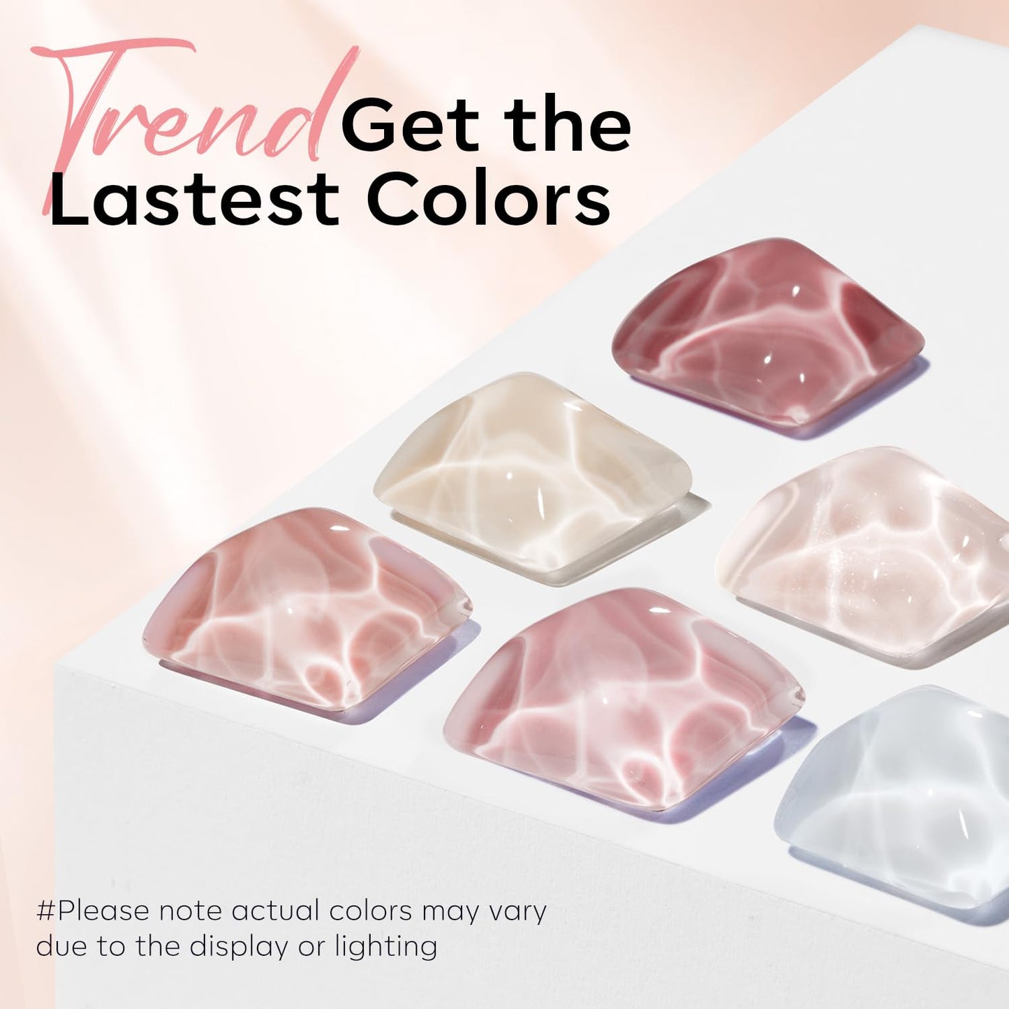 Modelones Jelly Gel Nail Polish 6 Colors Nude Gel Polish Milky White Neutral Nail Gel Polish Shimmery Glitter Translucent Nail Art Gel Kit Soak off Gel Manicure DIY Salon Nail Gift