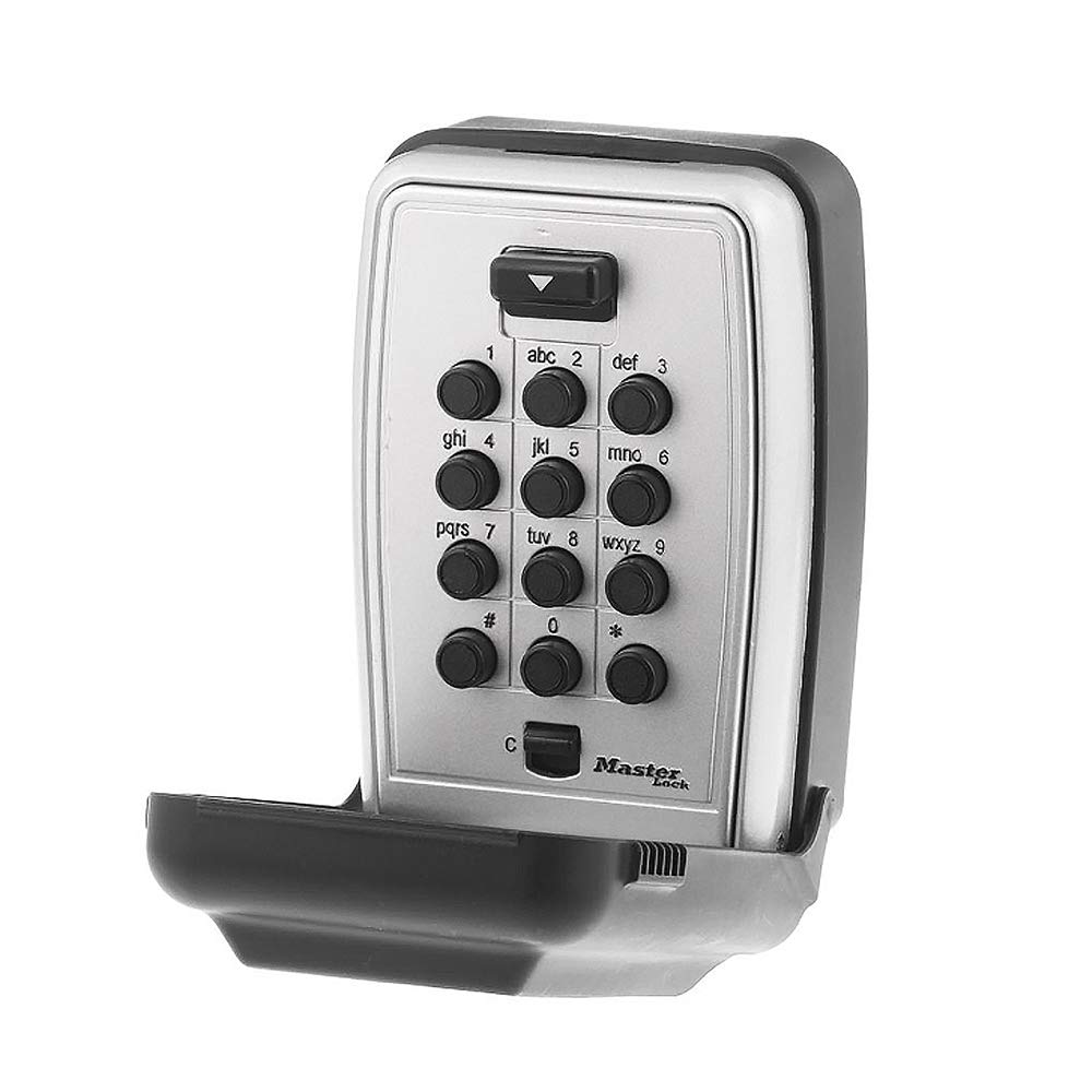 Master Lock 5423D Push Button Wall Mount Key Safe