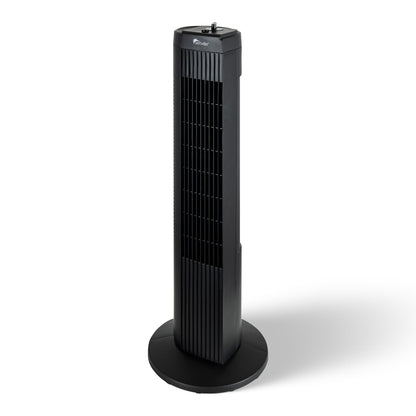 Senville 27" Standing Fan for Bedroom and Home with 60° Oscillation, 3 Speed, Compact Space-Saving Design, SENFZ10-19M - Available at All In One Marketplace Canada