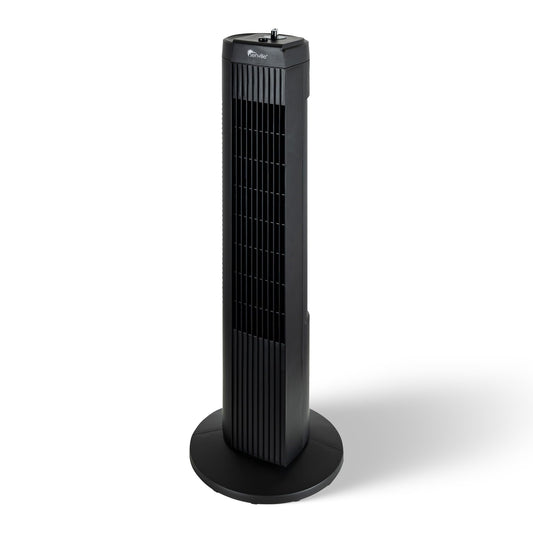 Senville 27" Standing Fan for Bedroom and Home with 60° Oscillation, 3 Speed, Compact Space-Saving Design, SENFZ10-19M - Available at All In One Marketplace Canada