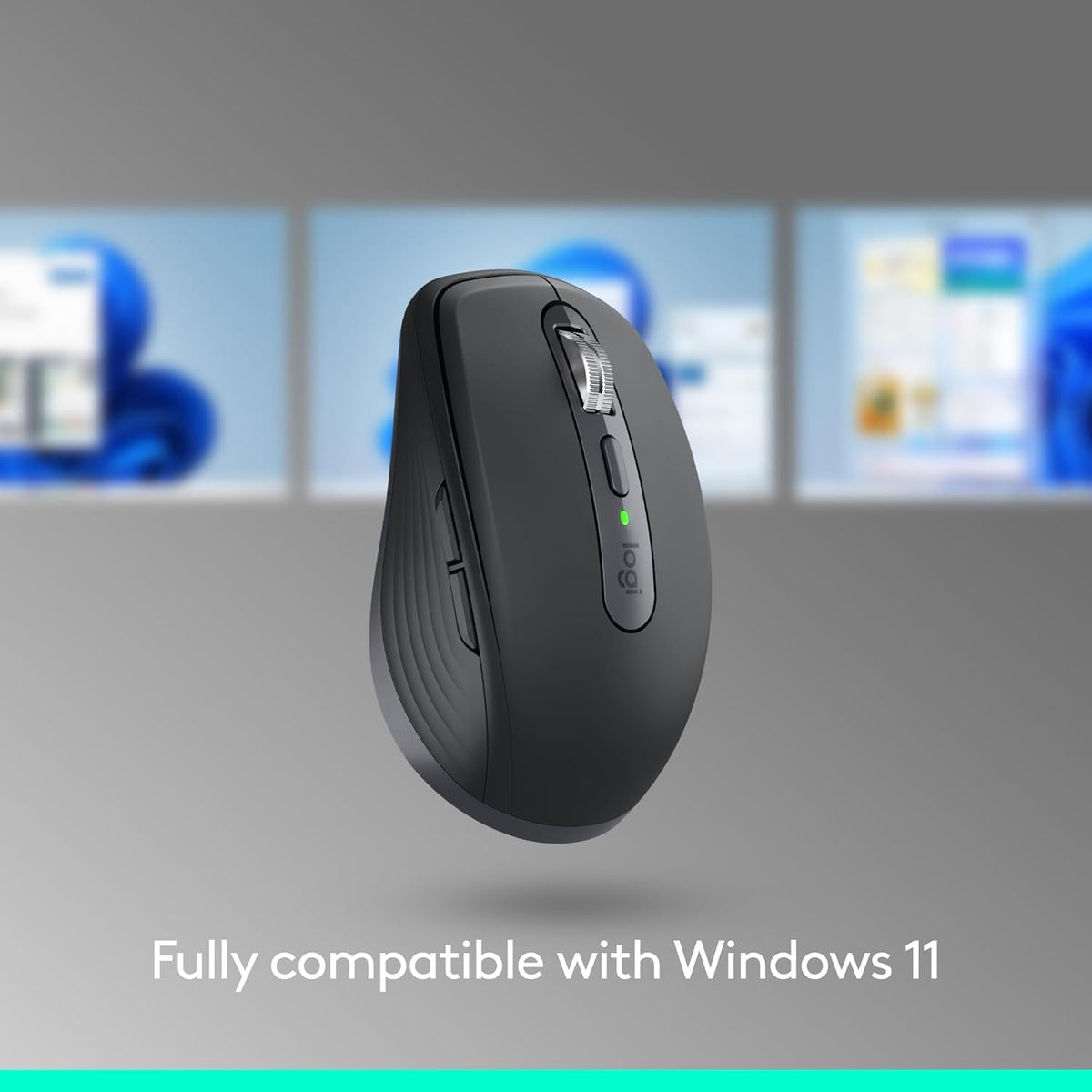 Logitech MX Anywhere 3S Compact Wireless Mouse Fast Scrolling - Graphite