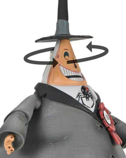 NECA - L'Étrange Noël de monsieur Jack de Tim Burton (Disney) - Figurine articulée du Maire d'Halloween Town à l'échelle 7 pouces
