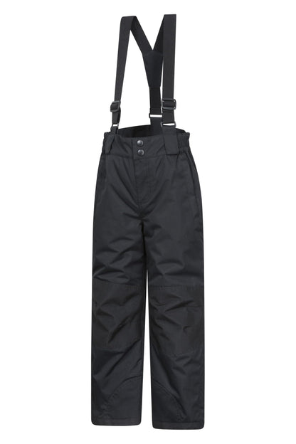 Mountain Warehouse Raptor Kids Snow Pants Boys & Girls Black 6X-8 🍁 All In One Marketplace Canada
