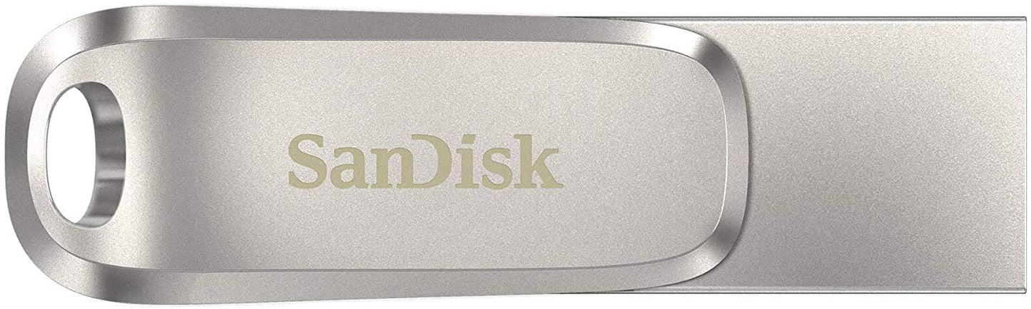 SanDisk 64GB Ultra Dual Drive Luxe USB Type-C - SDDDC4-064G-G46, Sliver 🍁 All In One Marketplace Canada
