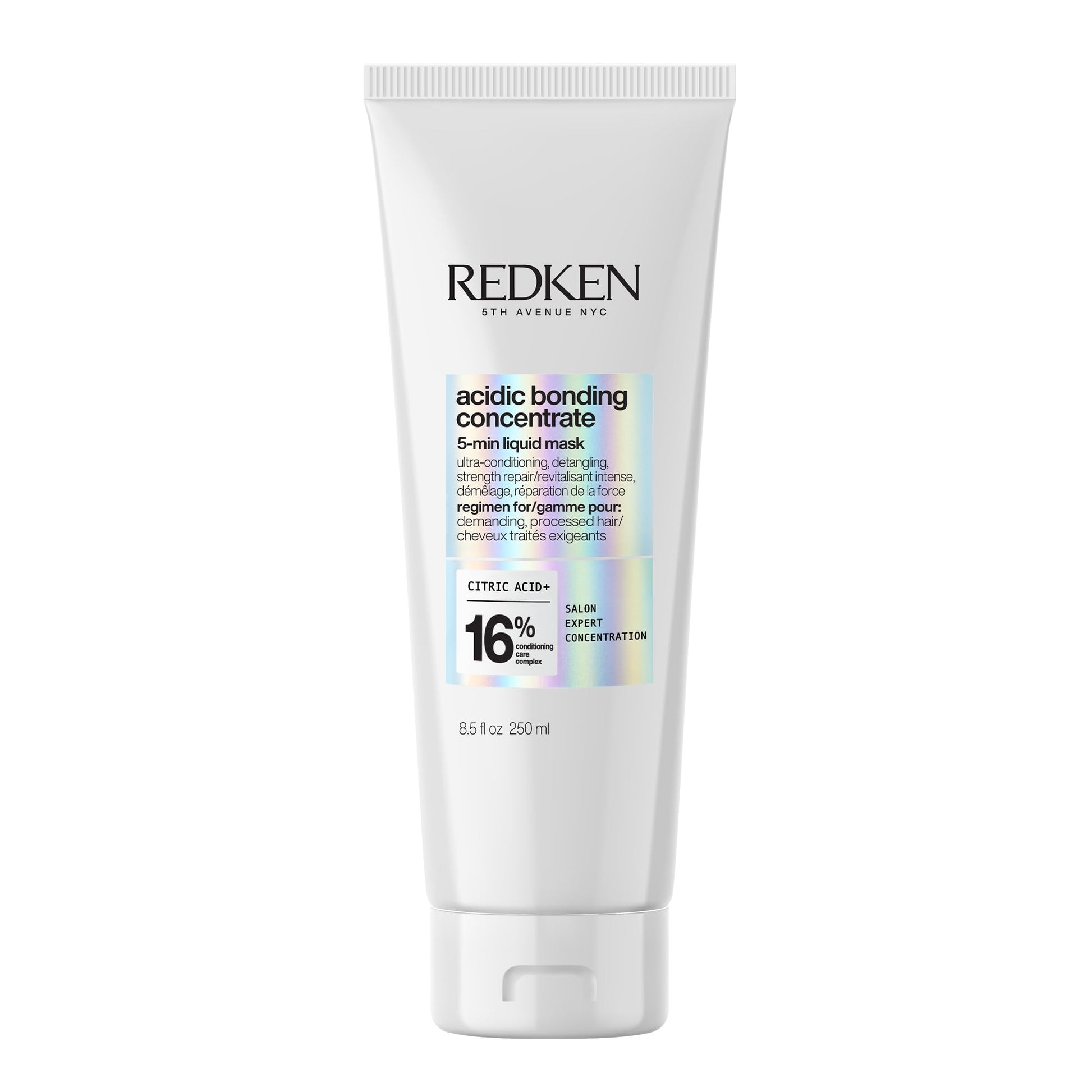 Redken Acidic Bonding Concentrate 5-Min Liquid Mask, Fast-Acting Hair Mask For Hair Damage, Hair Bonding Treatment For Deep Repair And Hydration, 250ml - Available at All In One Marketplace Canada