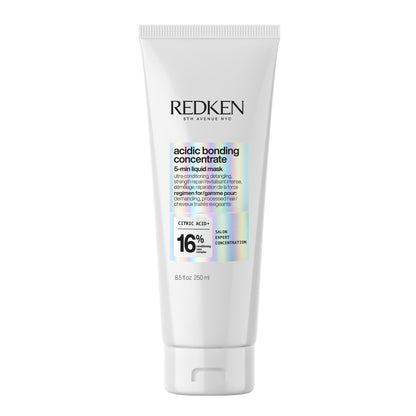Redken Acidic Bonding Concentrate 5-Min Liquid Mask, Fast-Acting Hair Mask For Hair Damage, Hair Bonding Treatment For Deep Repair And Hydration, 250ml - Available at All In One Marketplace Canada