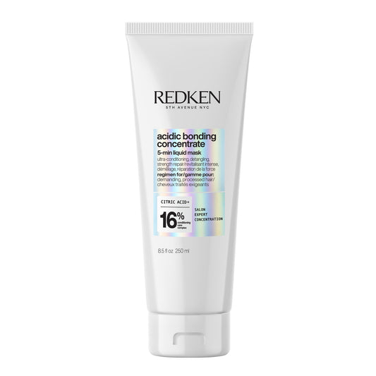 Redken Acidic Bonding Concentrate 5-Min Liquid Mask, Fast-Acting Hair Mask For Hair Damage, Hair Bonding Treatment For Deep Repair And Hydration, 250ml - Available at All In One Marketplace Canada