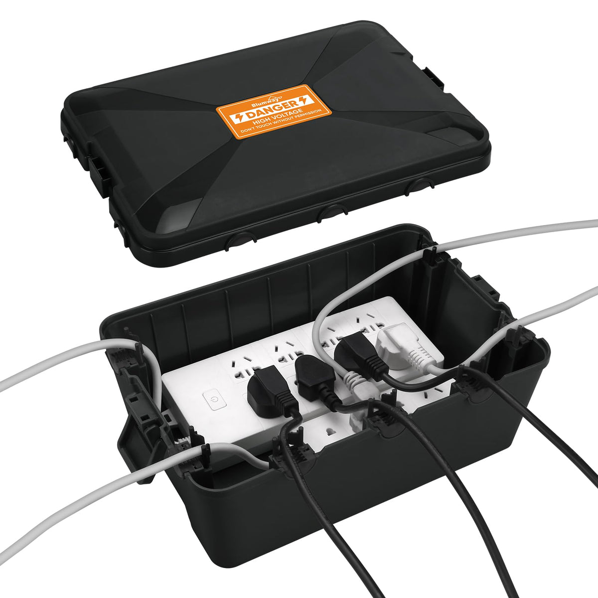 BlumWay Large Outdoor Electrical Box, IP54 Waterproof Box, 12.5x8.5x5 inch 🍁 All In One Marketplace Canada