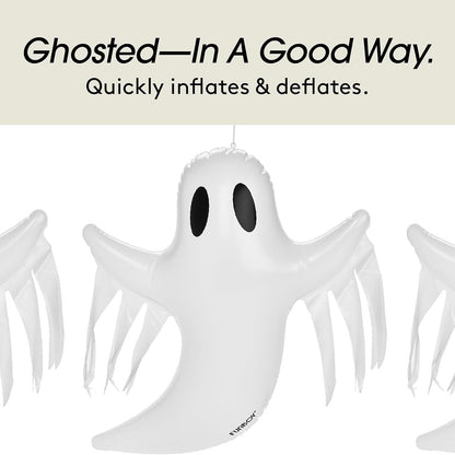 Décorations d'Halloween fantômes suspendus FUNBOY, décor extérieur, lot de 3