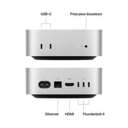 Apple 2024 Mac mini (Apple M4 Pro chip with 12-core CPU and 16-core GPU, 24GB Unified Memory, 512GB) - Silver 🍁 All In One Marketplace Canada