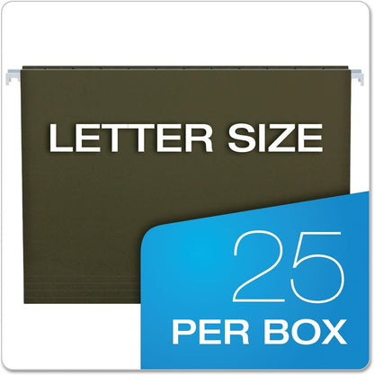 Pendaflex Hanging File Folders, Letter Size, Standard Green, Smooth Glide Coated Rods, Light Interior to Prevent Misfiles, Ideal for Everyday Office Filing Systems, 25-Pack 🍁 All In One Marketplace Canada