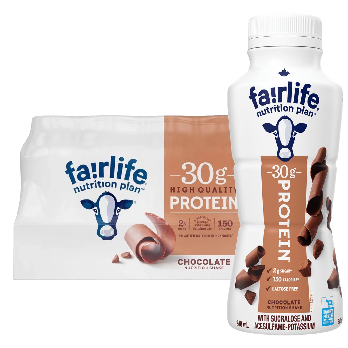 Fairlife Nutrition Plan Chocolate Protein Shake 30g - 11.5 fl oz (18 Pack)