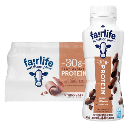 Fairlife Nutrition Plan Chocolate Protein Shake 30g - 11.5 fl oz (18 Pack)