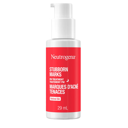 Neutrogena Stubborn Marks PM Treatment - Acne, Retinol Skin Care, Vitamin A - post-acne marks exfoliator - Fragrance Free, 29mL 🍁 All In One Marketplace Canada