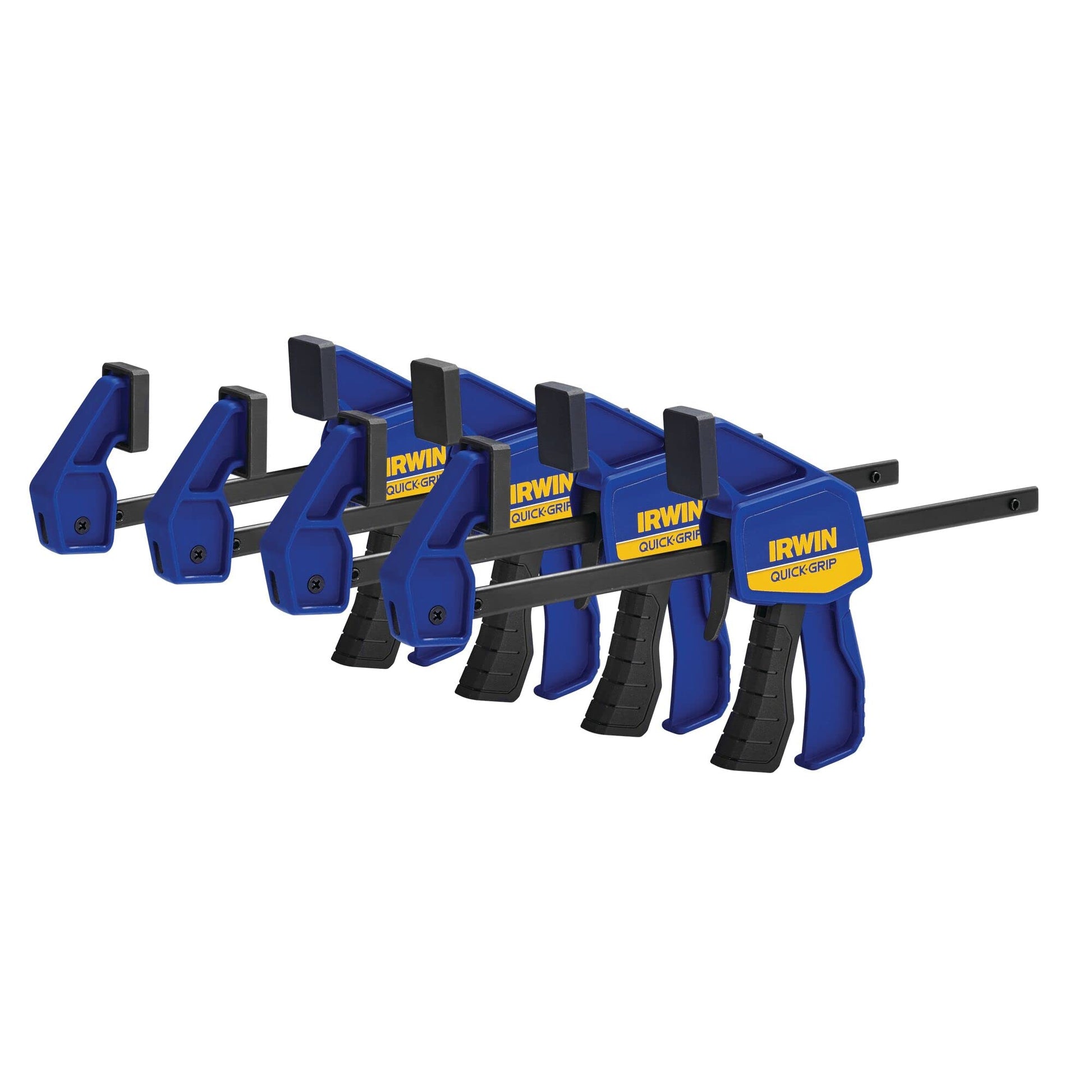 IRWIN QUICK-GRIP Clamps, One-Handed, Mini Bar, 6-Inch, 4-Pack (1964758) - Available at All In One Marketplace Canada