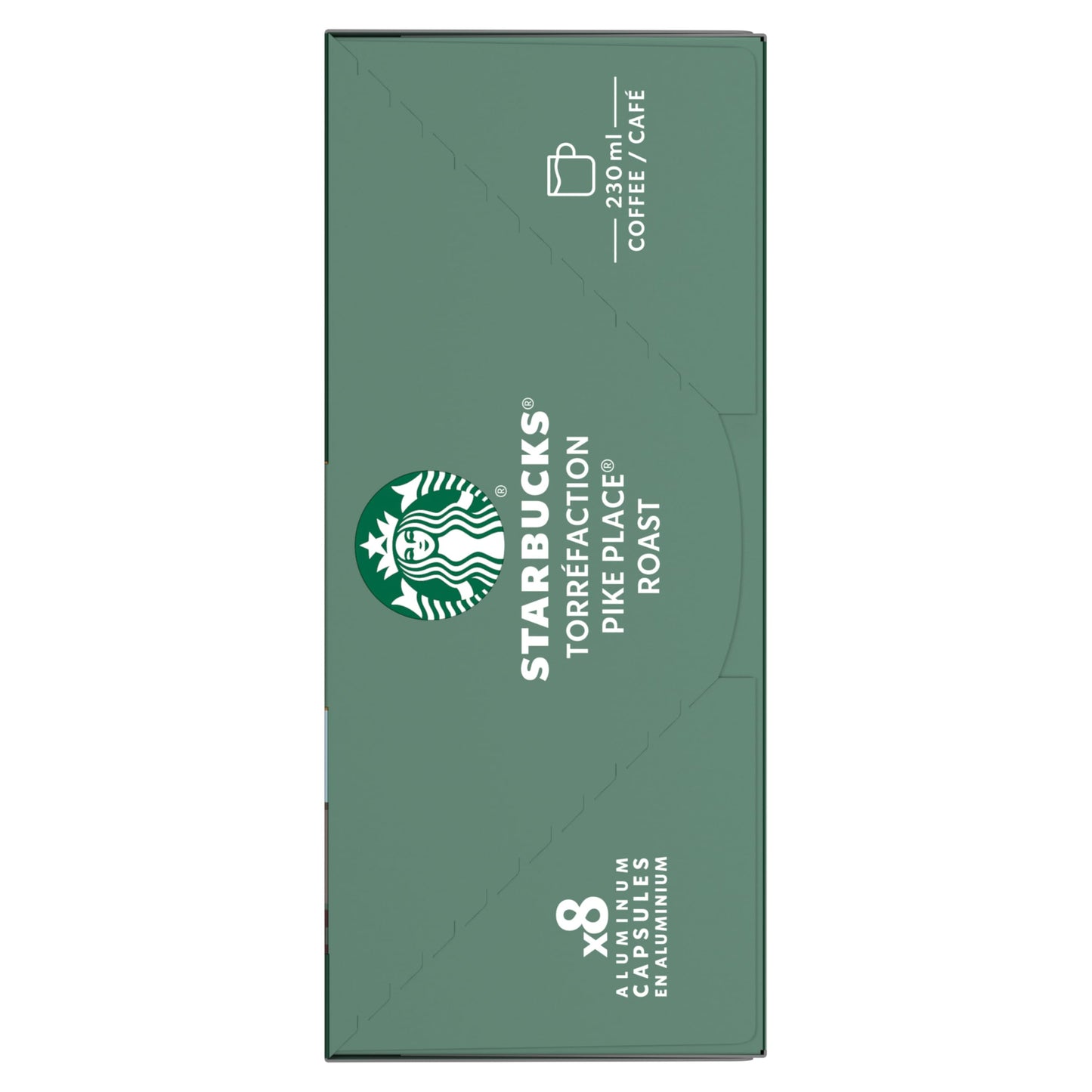 Starbucks Pike Place Roast Medium Roast Coffee Capsules for Nespresso Vertuo – 32 Pods (4 Boxes of 8)
