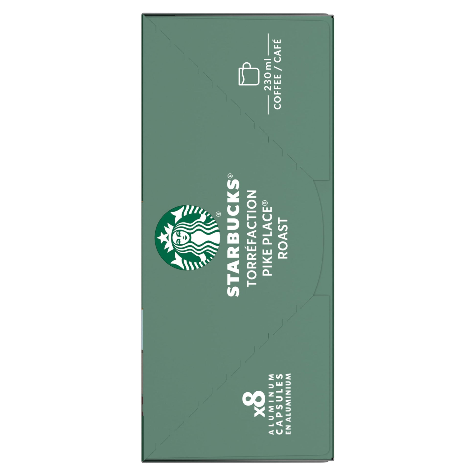Starbucks Pike Place Roast Medium Roast Coffee Capsules for Nespresso Vertuo – 32 Pods (4 Boxes of 8)