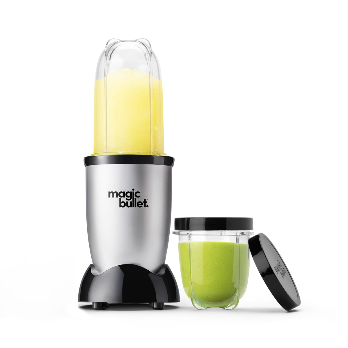 magic bullet® Blender in Silver, 7-Piece Set, 250W Blender and Food Processor