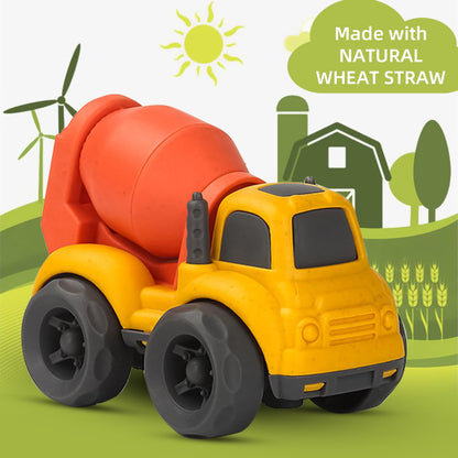 Aigitoy Toddler Car Toys - 2pcs Set Mixer, Dump Trucks Kids Toy for 2-6 🍁 All In One Marketplace Canada