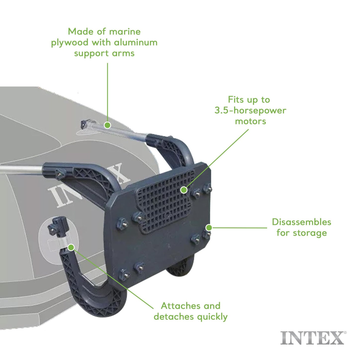 Intex Motor Mount Kit for Intex inflatable Boats - Available at All In One Marketplace Canada