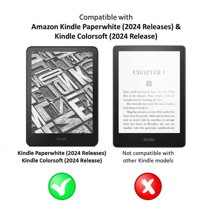 Antiglare Screen Protector (2 Pack), for Amazon Kindle Paperwhite (2024 Releases) and Kindle Colorsoft