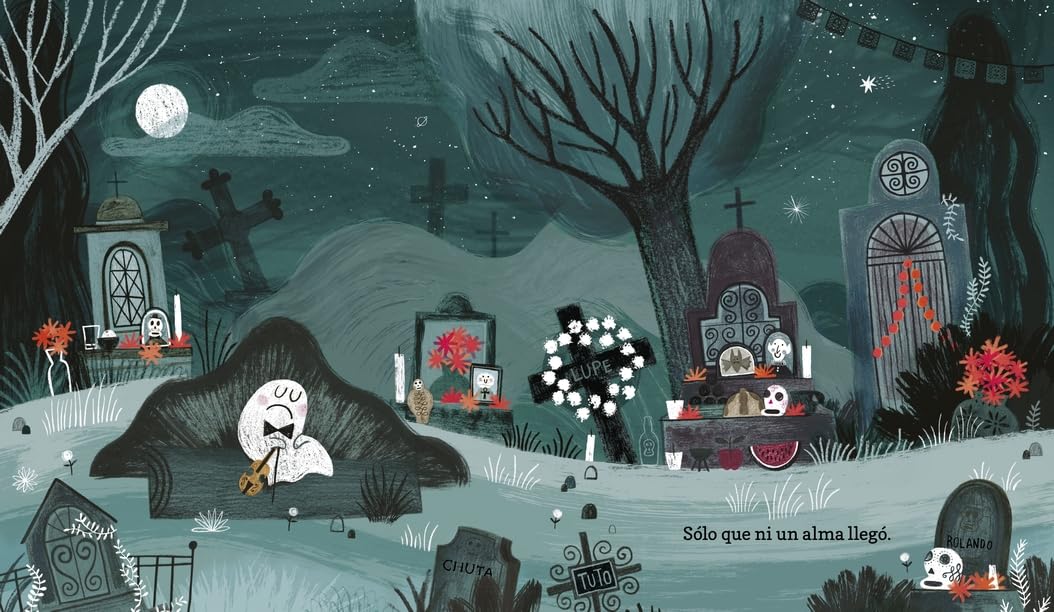 Gustavo, le petit fantôme timide : (Un livre illustré d'Halloween pour les enfants de 3 à 7 ans - Célébrant l'amitié, le courage et les traditions culturelles)