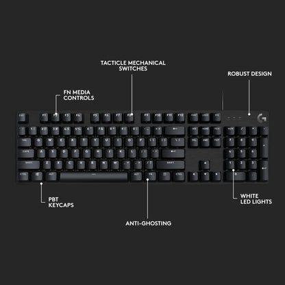Logitech G413 SE Full-Size Mechanical Gaming Keyboard - Black 🍁 All In One Marketplace Canada