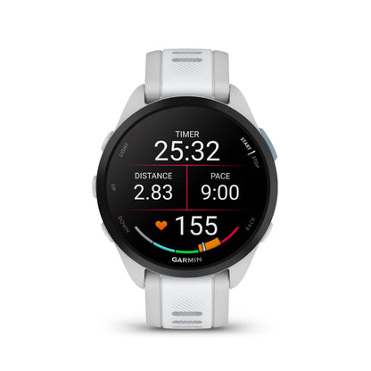 Garmin Forerunner® 165, Running Smartwatch, Colorful AMOLED Display, Training Metrics and Recovery Insights, Whitestone 🍁 All In One Marketplace Canada
